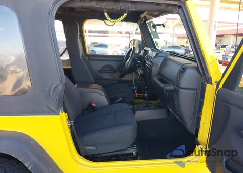 2004 Jeep Wrangler X z USA, uszkodzony, nr VIN 1J4FA39S34P747855